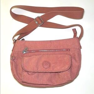Kipling Syro Crossbody with Adjustable Strap Rosey Rose